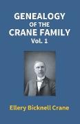 Genealogy Of The Crane Family (1St Vol)
