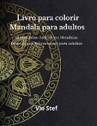 Livro para colorir Mandala para adultos