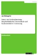 Innen- und Außendämmung. Bauphysikalische Unterschiede und baukonstruktive Umsetzung