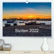 Sizilien 2022 / CH-Version (Premium, hochwertiger DIN A2 Wandkalender 2022, Kunstdruck in Hochglanz)