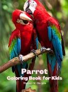 Parrot Coloring Book for Kids