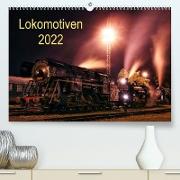 Lokomotiven 2022 (Premium, hochwertiger DIN A2 Wandkalender 2022, Kunstdruck in Hochglanz)