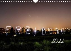 Freiburg bei Nacht (Wandkalender 2022 DIN A4 quer)