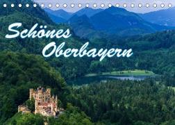 Schönes Oberbayern (Tischkalender 2022 DIN A5 quer)
