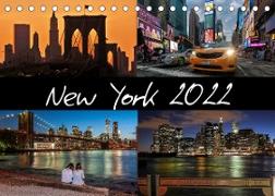 New York (Tischkalender 2022 DIN A5 quer)