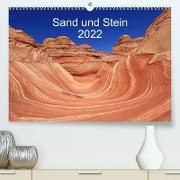 Sand und Stein 2022 (Premium, hochwertiger DIN A2 Wandkalender 2022, Kunstdruck in Hochglanz)