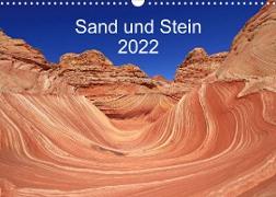 Sand und Stein 2022 (Wandkalender 2022 DIN A3 quer)