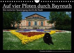 Auf vier Pfoten durch Bayreuth (Wandkalender 2022 DIN A4 quer)