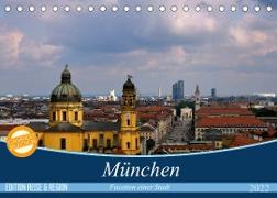 München - Facetten einer Stadt (Tischkalender 2022 DIN A5 quer)