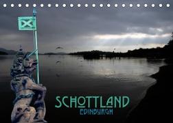 Schottland und Edinburgh (Tischkalender 2022 DIN A5 quer)