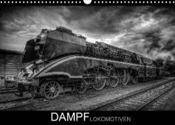 Dampflokomotiven (Wandkalender 2022 DIN A3 quer)