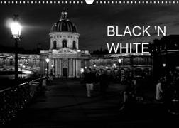 BLACK 'N WHITE (Wandkalender 2022 DIN A3 quer)
