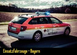 Einsatzfahrzeuge - Bayern (Tischkalender 2022 DIN A5 quer)