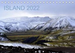 Island 2022 (Tischkalender 2022 DIN A5 quer)