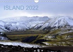 Island 2022 (Wandkalender 2022 DIN A4 quer)