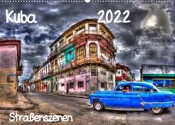 Kuba - Straßenszenen (Wandkalender 2022 DIN A2 quer)