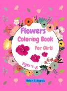 Flowers Coloring Book For Girls