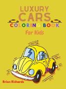 Luxury Cars Coloring Book For Kids