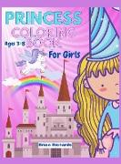 Princess Coloring Book For Girls