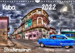 Kuba - Straßenszenen (Wandkalender 2022 DIN A4 quer)