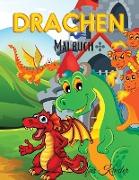 Drachen Malbuch für Kinder