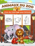 Animaux du Zoo Livre de Coloriage pour Enfants