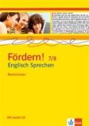 Fördern! Englisch 7/8. Englisch Sprechen Basisniveau /m. CD