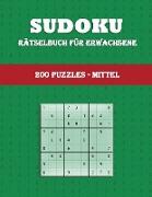Sudoku Rätselbuch für Erwachsene (200 PUZZLES - MITTEL)