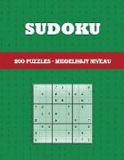 Sudoku 200 PUZZLES - Middelhøjt Niveau