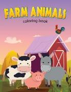 Farm Animals Coloring Book for kids