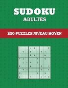 Sudoku Adultes - 200 Puzzles niveau moyen