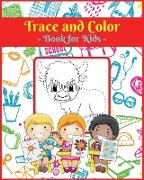 Trace and Color Book for Kids V4