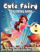 Cute Fairy Coloring Book