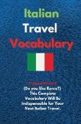 Italian Travel Vocabulary