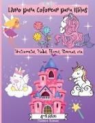 Libro para Colorear para Niñas de 4 a 8 años