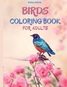 Birds Coloring Book for Adults