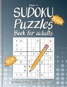 Medium Sudoku Book For Adults