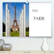 Paris (Premium, hochwertiger DIN A2 Wandkalender 2022, Kunstdruck in Hochglanz)