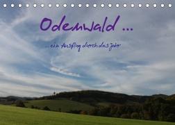 Odenwald ... ein Ausflug durch das Jahr (Tischkalender 2022 DIN A5 quer)