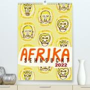 Afrika-Sehnsucht 2022 (Premium, hochwertiger DIN A2 Wandkalender 2022, Kunstdruck in Hochglanz)