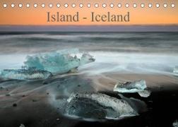 Island - Iceland (Tischkalender 2022 DIN A5 quer)