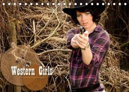 Western Girls (Tischkalender 2022 DIN A5 quer)