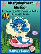 Meerjungfrauen Malbuch