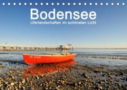 Bodensee - Uferlandschaften im schönsten Licht 2022 (Tischkalender 2022 DIN A5 quer)