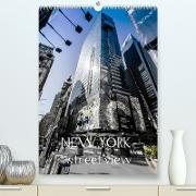 NEW YORK - street view (CH-Version) (Premium, hochwertiger DIN A2 Wandkalender 2022, Kunstdruck in Hochglanz)