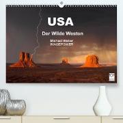 USA - Der Wilde Westen (Premium, hochwertiger DIN A2 Wandkalender 2022, Kunstdruck in Hochglanz)