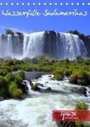 Wasserfälle Südamerikas - Iguazu Wasserfälle (Tischkalender 2022 DIN A5 hoch)