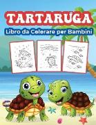Tartaruga Libro da Colorare per Bambini