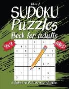 Hard Sudoku Book For Adults