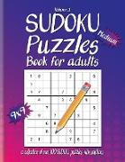 Medium Sudoku Book For Adults